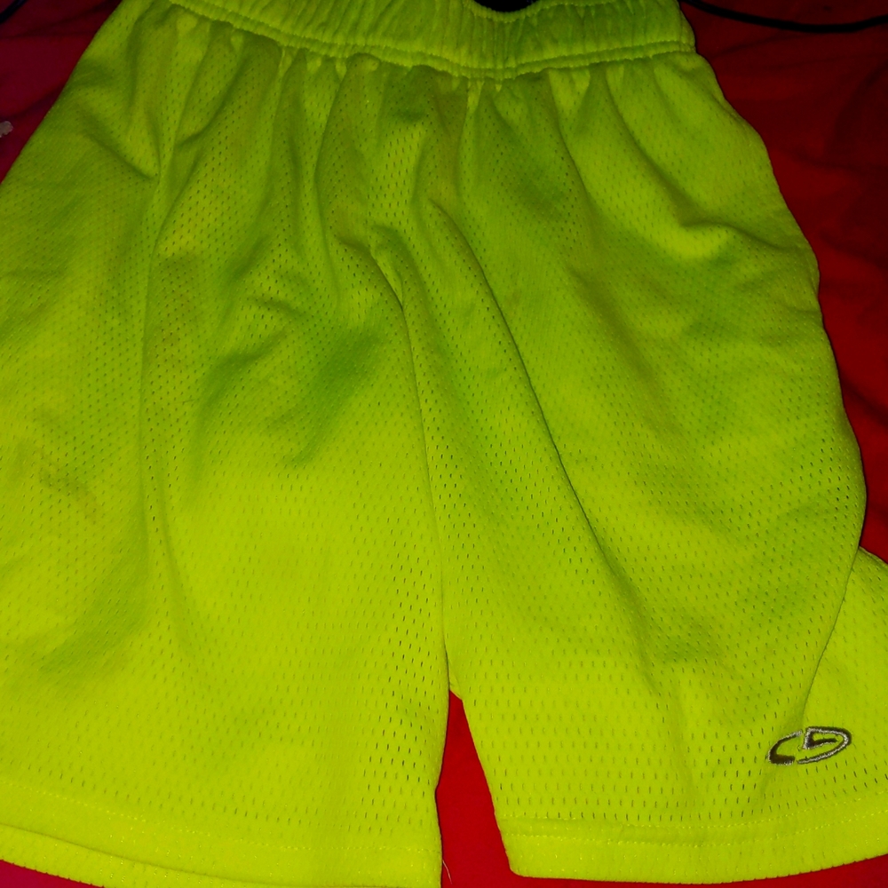 Yellow shorts